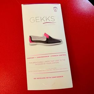 Gekks inserts for wearing shoes sockless